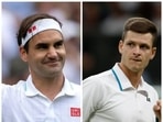 Wimbledon 2021 Live Streaming Roger Federer vs Hubert Hurkacz: When and where to watch quarterfinals on TV and online.(HT Collage.) Wimbledon 2021 Live Streaming Roger Federer vs Hubert Hurkacz: When and where to watch quarterfinals on TV and online.(HT Collage.)