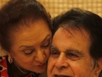 Late actor Dilip Kumar with wife Saira Banu.(Vijayanand Gupta/ HT Photi) Late actor Dilip Kumar with wife Saira Banu.(Vijayanand Gupta/ HT Photi)