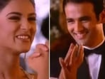 Sushmita Sen and Rohit Roy featured in an ad together.