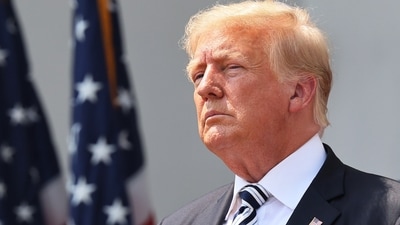 Former US President Donald Trump had reportedly said “Well, Hitler did a lot of good things,” to his then chief of staff John Kelly during a trip to Europe in 2018. (AFP) Former US President Donald Trump had reportedly said “Well, Hitler did a lot of good things,” to his then chief of staff John Kelly during a trip to Europe in 2018. (AFP)