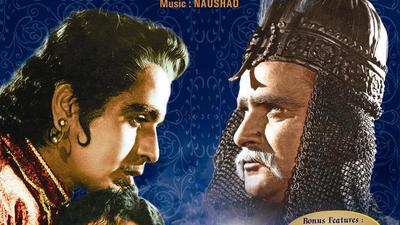 A poster of Mughal-E-Azam (1960) starring Dilip Kumar, Madhubala and Prithviraj Kapoor. (HT Archive) A poster of Mughal-E-Azam (1960) starring Dilip Kumar, Madhubala and Prithviraj Kapoor. (HT Archive)