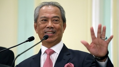 Malaysia's Prime Minister Muhyiddin Yassin. (Reuters)