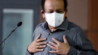 Ahead of the cabinet reshuffle announcement, Union health minister Dr Harsh Vardhan resigned on Wednesday. Ahead of the cabinet reshuffle announcement, Union health minister Dr Harsh Vardhan resigned on Wednesday.