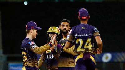 Varun Chakravarthy (second from right) has been included in the Indian team for the tour of Sri Lanka in July 13. (IPL) Varun Chakravarthy (second from right) has been included in the Indian team for the tour of Sri Lanka in July 13. (IPL)