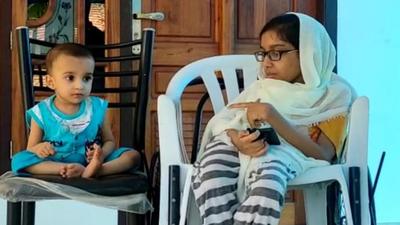 18-month-old Mohammad Rafeeq with his elder sister Afra, who also suffers from spinal muscular atrophy. (HT photo) 18-month-old Mohammad Rafeeq with his elder sister Afra, who also suffers from spinal muscular atrophy. (HT photo)