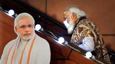Prime Minister Narendra Modi leaves after a function at the Bharatiya Janata Party headquarters following a state election in New Delhi, India. (AP file photo) Prime Minister Narendra Modi leaves after a function at the Bharatiya Janata Party headquarters following a state election in New Delhi, India. (AP file photo)