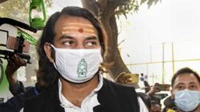 Rashtriya Janata Dal leader Tej Pratap Yadav. (File photo) Rashtriya Janata Dal leader Tej Pratap Yadav. (File photo)