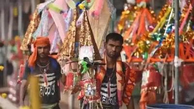 A large number of devotees from Uttar Pradesh prefer to go to Haridwar in Uttarakhand to collect Ganga Jal. (SOURCED) A large number of devotees from Uttar Pradesh prefer to go to Haridwar in Uttarakhand to collect Ganga Jal. (SOURCED)