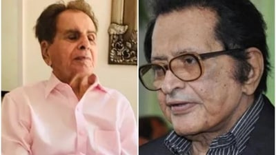 Dilip Kumar and Manoj Kumar worked together in Kranti. Dilip Kumar and Manoj Kumar worked together in Kranti.