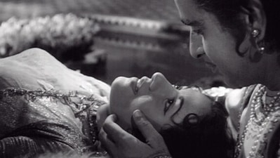 Dilip Kumar in a still from Mughal-E-Azam.