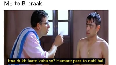 Akshay Kumar has shared a bunch of memes on his new music video. Akshay Kumar has shared a bunch of memes on his new music video.