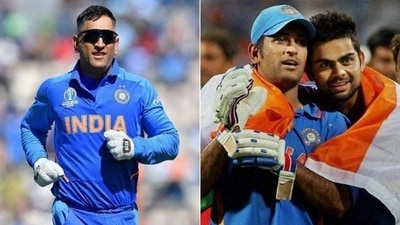 MS Dhoni celebrates his 40th birthday, best wishes pour in on Twitter. (HT Collage)