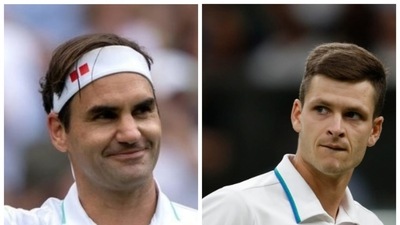 Wimbledon 2021 Live Streaming Roger Federer vs Hubert Hurkacz: When and where to watch quarterfinals on TV and online. (HT Collage.) Wimbledon 2021 Live Streaming Roger Federer vs Hubert Hurkacz: When and where to watch quarterfinals on TV and online. (HT Collage.)