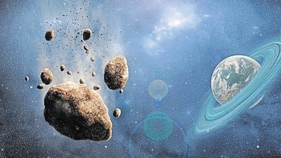 When it arrives a year later, the NASA spacecraft will crash-land on the smaller of the two rocky bodies to see how much the asteroid's trajectory changes.