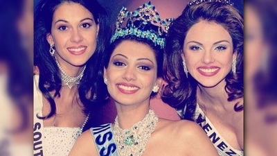 Yukta Mookhey: She was the fourth Indian to win the Miss World beauty pageant in 1999. During the contest, she also won the title of Miss World-Asia and Miss World-Oceania. (Instagram/@pageantmoments) Yukta Mookhey: She was the fourth Indian to win the Miss World beauty pageant in 1999. During the contest, she also won the title of Miss World-Asia and Miss World-Oceania. (Instagram/@pageantmoments)