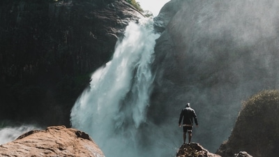 reathtaking landscapes and hiking trails: Trekkers will have a ball of a time trekking through the mesmerising waterfalls, misty mountains and hillsides covered with paddy fields and tea estates. If you are lucky, you might also catch a glimpse of peacocks or deers crossing your path. (Unsplash) reathtaking landscapes and hiking trails: Trekkers will have a ball of a time trekking through the mesmerising waterfalls, misty mountains and hillsides covered with paddy fields and tea estates. If you are lucky, you might also catch a glimpse of peacocks or deers crossing your path. (Unsplash)