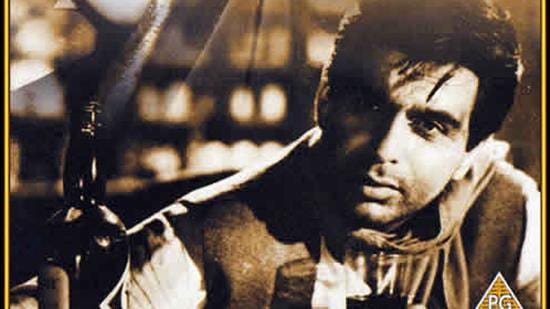 A still from Dilip Kumar’s Devdas (1955). (HT Archive) A still from Dilip Kumar’s Devdas (1955). (HT Archive)