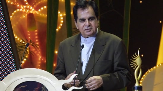 Dilip Kumar became a legend of his era after giving classic performances in films like 'Andaz' (1949), 'Aan' (1952), 'Devdas' (1955), 'Azaad' (1955) and the epic drama 'Mughal-e-Azam' (1960). Here are a few of the best dialogues from his films that will forever remain immortal in the hearts of every fan.(Photo by Roslan RAHMAN/AFP)