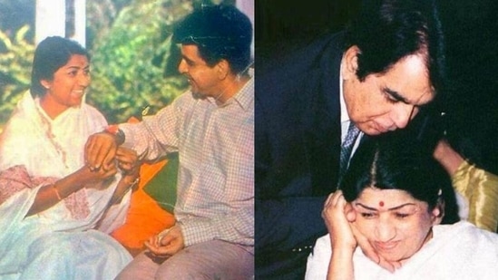 Lata Mangeshkar treated Dilip Kumar as an older brother. Lata Mangeshkar treated Dilip Kumar as an older brother.