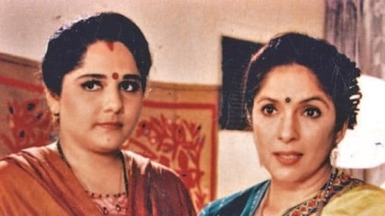 Shagufta Ali and Neena Gupta in a still from Saans. Shagufta Ali and Neena Gupta in a still from Saans.