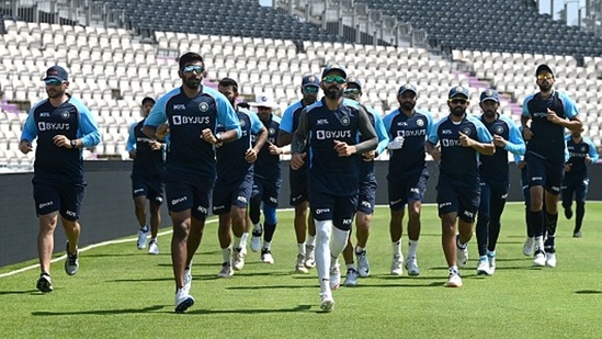 The Indian cricket team in England. The Indian cricket team in England.