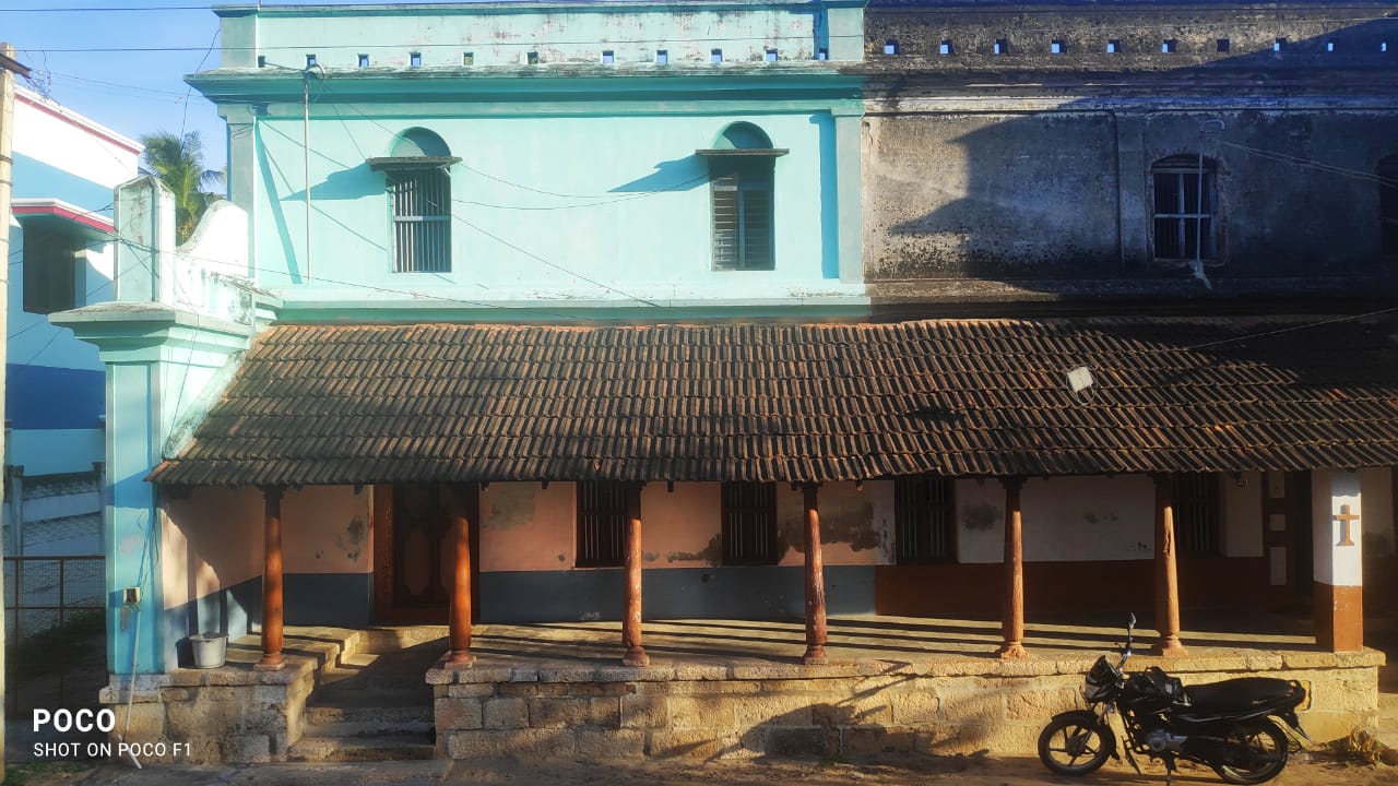 The house in Virugallur village. (Source: Swamy family) The house in Virugallur village. (Source: Swamy family)
