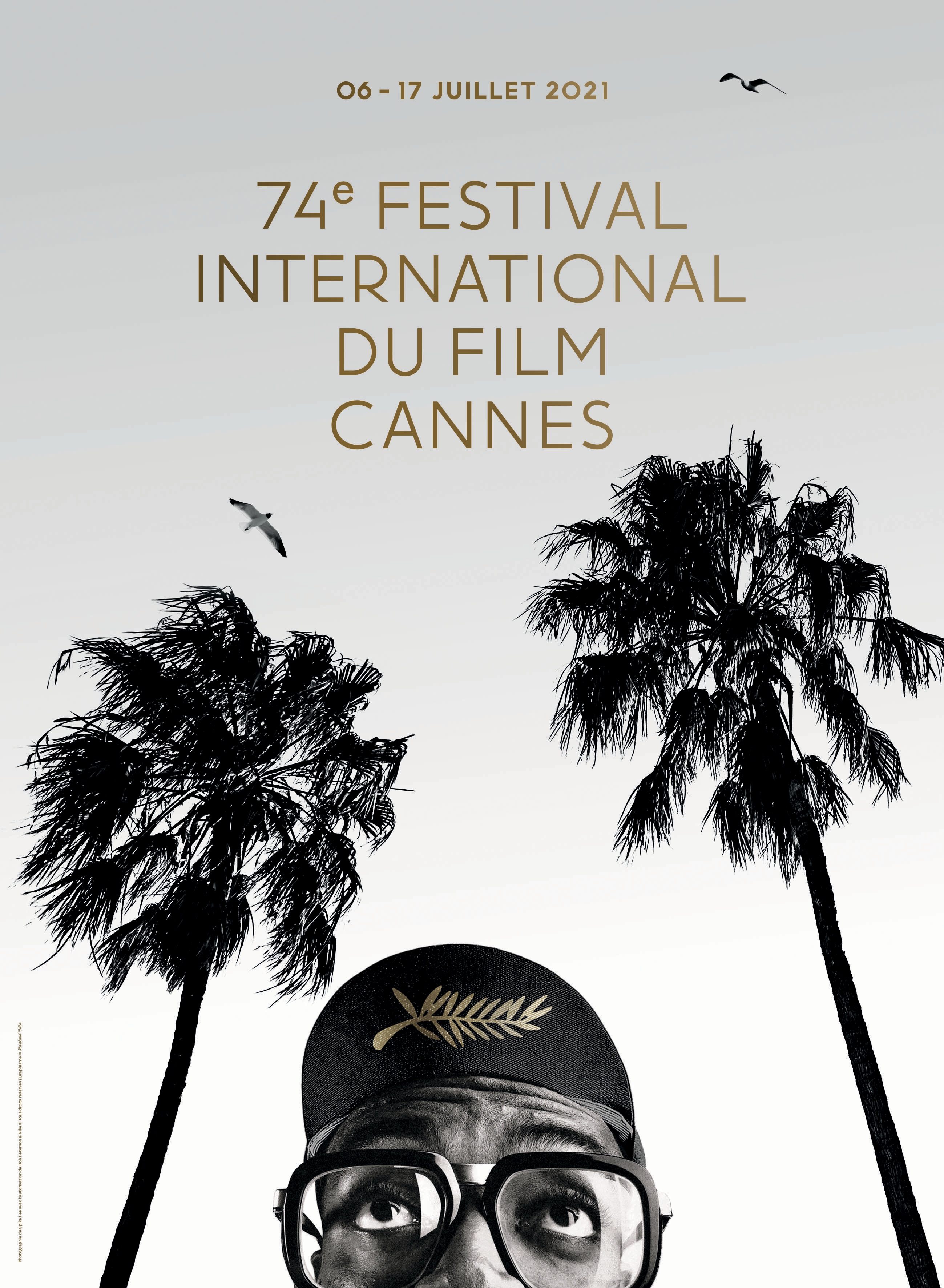 A poster from Cannes featuring Spike Lee.