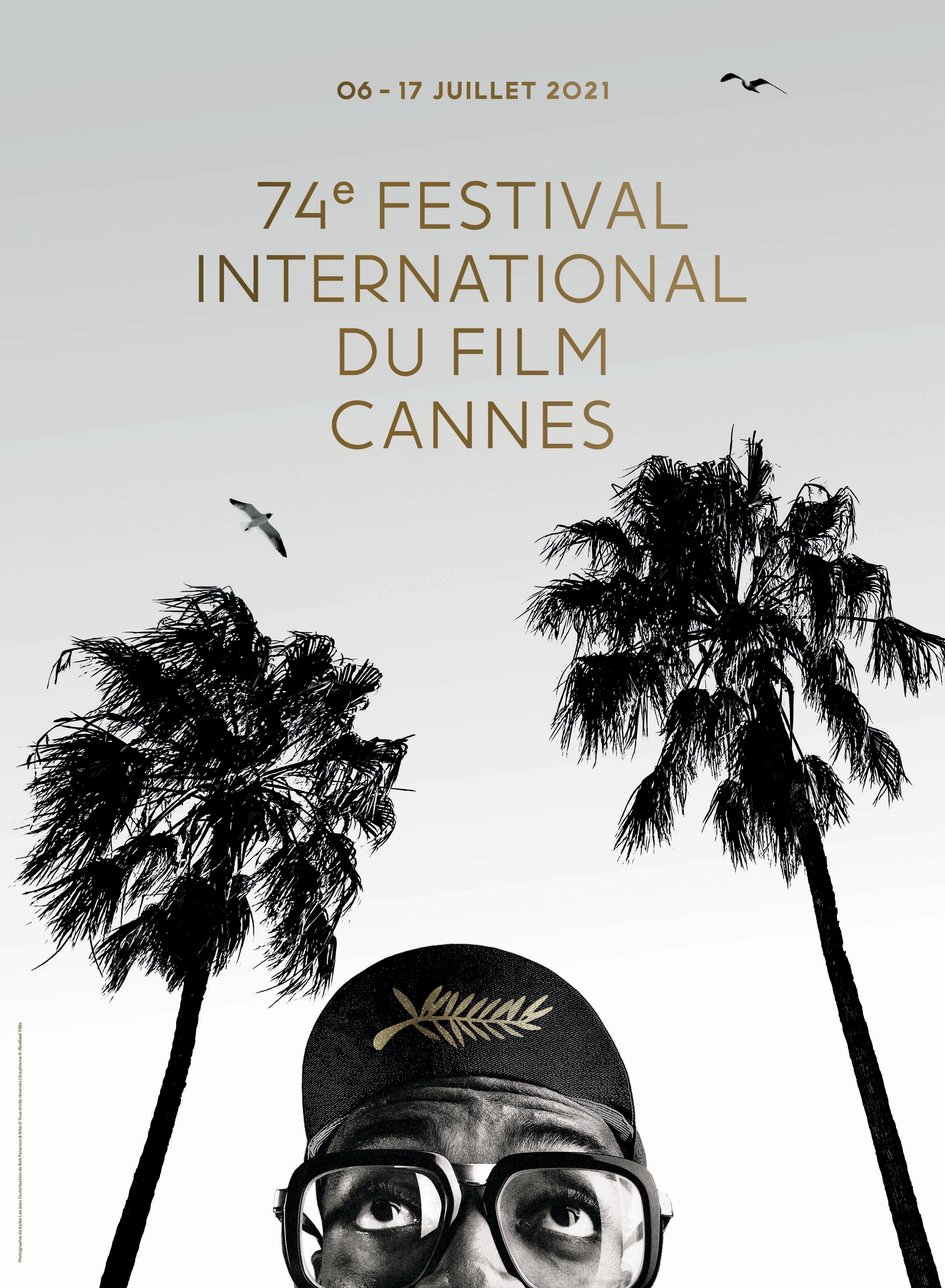 A poster from Cannes featuring Spike Lee. A poster from Cannes featuring Spike Lee.