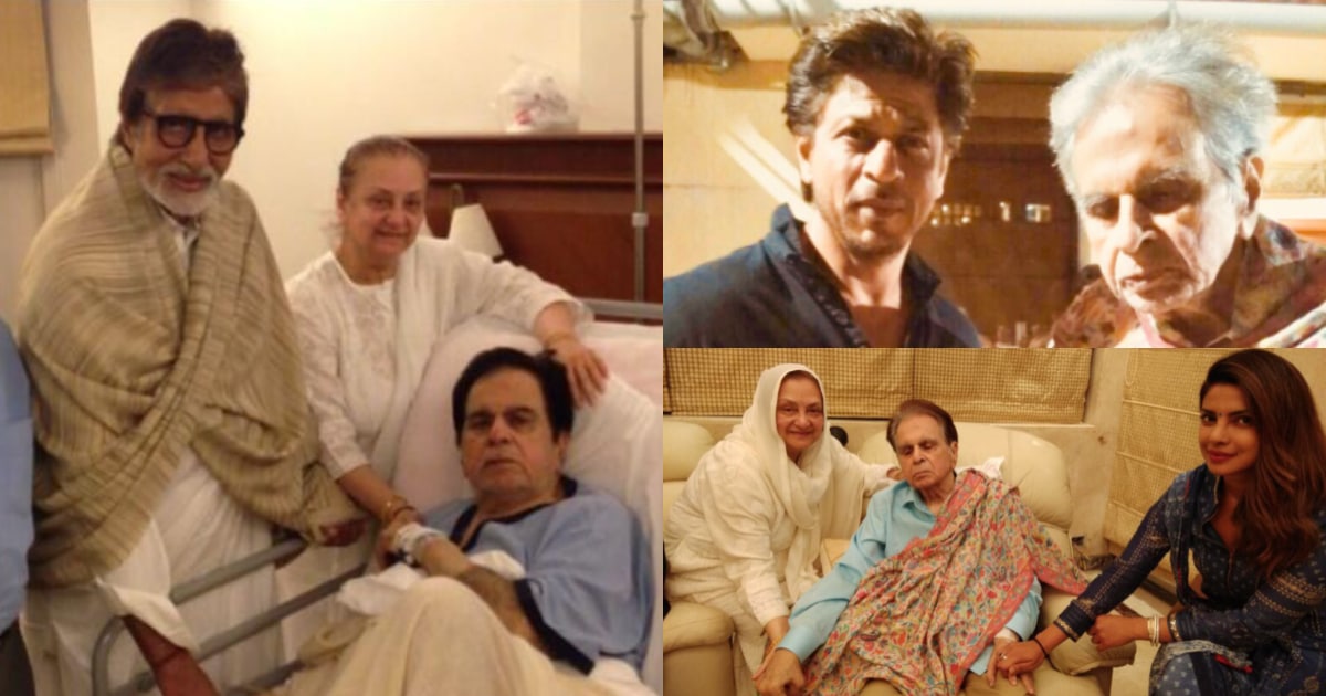 Dilip Kumar died on Wednesday in Mumbai. The actor had been unwell from time-to-time through the past decade. Here's looking at a few stars that visited him in the past decade. Dilip Kumar died on Wednesday in Mumbai. The actor had been unwell from time-to-time through the past decade. Here's looking at a few stars that visited him in the past decade.