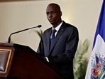 FILE PHOTO: Haiti's President Jovenel Moise speaks during the investiture ceremony of the independent advisory committee for the drafting of the new constitution at the National Palace in Port-au-Prince, Haiti October 30, 2020. REUTERS/Andres Martinez Casares/File Photo(REUTERS)