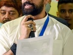 Lok Janshakti Party leader Chirag Paswan said he will approach court if his uncle Pashupati Paras was given a berth in the Union cabinet on LJP quota. Lok Janshakti Party leader Chirag Paswan said he will approach court if his uncle Pashupati Paras was given a berth in the Union cabinet on LJP quota.