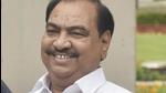Eknath Khadse. (Anshuman Poyrekar/HT Photo)