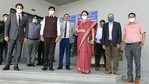 Adar Poonwalla congratulated new health minister Mansukh Mandaviya as he took charge on Thursday. Adar Poonwalla congratulated new health minister Mansukh Mandaviya as he took charge on Thursday.
