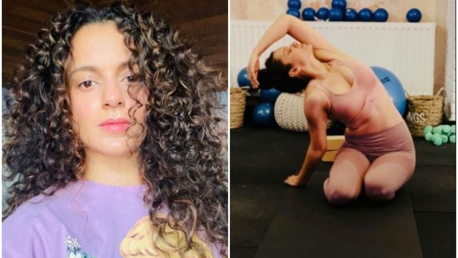 Kangana Ranaut gives a glimpse of her 'Dhaakad level fitness', see here