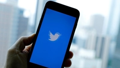 The Twitter App loads on an iPhone in this illustration photograph taken in Los Angeles, California. (Reuters)