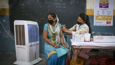 The health ministry issued statements on July 6 and July 7, clarifying that states have also been asked to alert the Centre in case of dearth of vaccines due to increased coverage. The health ministry issued statements on July 6 and July 7, clarifying that states have also been asked to alert the Centre in case of dearth of vaccines due to increased coverage.