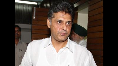 Senior Congress leader and former Union minister Manish Tewari. (HT Photo)