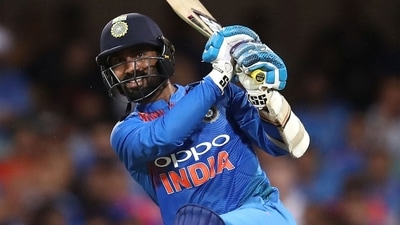 Dinesh Karthik hasn't played a game for India since the 2019 World Cup. (Getty Images)