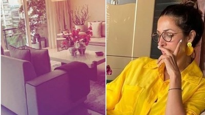Malaika Arora has shared a new picture of her home. Malaika Arora has shared a new picture of her home.