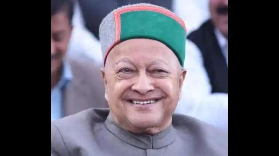 Virbhadra Singh, the six-time chief minister of Himachal Pradesh, nine-time state MLA and five-time member of Parliament, passed away at Indira Gandhi Medical College and Hospital in Shimla at 3:30 am on Thursday. (HT file photo)