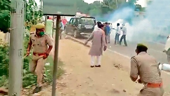 The ADG also said that extra police arrangements have been ordered for Friday, when candidates can take back their nominations, and on Saturday, when voting will take place to elect the block panchayat chiefs.(ANI Photo)