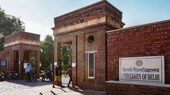 The university announced that it will perform a “forensic verification” of documents once students join the campus and submit the original copies with their respective colleges. (Amal KS/HT file photo) The university announced that it will perform a “forensic verification” of documents once students join the campus and submit the original copies with their respective colleges. (Amal KS/HT file photo)