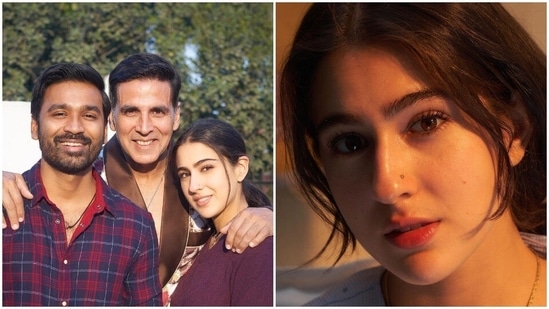 Sara Ali Khan will be seen with Akshay Kumar and Dhanush in Atrangi Re. Sara Ali Khan will be seen with Akshay Kumar and Dhanush in Atrangi Re.