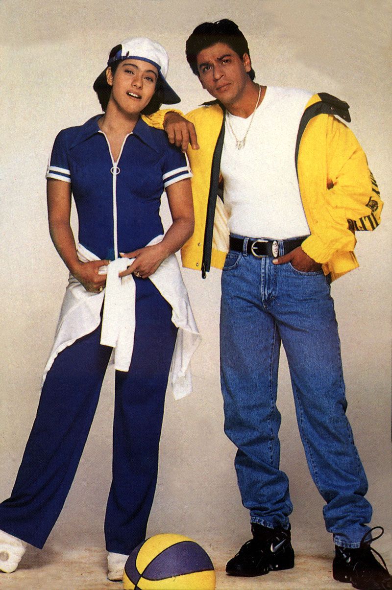 Kajol and Shah Rukh Khan (Pinterest)