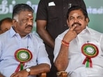 AIADMK said people expected the DMK to implement its electoral promises. In picture - AIADMK's O Panneerselvam (left) and Edappadi Palaniswami. AIADMK said people expected the DMK to implement its electoral promises. In picture - AIADMK's O Panneerselvam (left) and Edappadi Palaniswami.