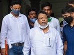 Former BJP MLA Mukul Roy who joined Trinamool Congress party recently at West Bengal Legislative Assembly during Budget session, in Kolkata, Monday, July 5, 2021.(PTI) Former BJP MLA Mukul Roy who joined Trinamool Congress party recently at West Bengal Legislative Assembly during Budget session, in Kolkata, Monday, July 5, 2021.(PTI)