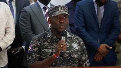 The police have also recovered "weapons and materials used by the assailants." (REUTERS)