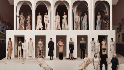 He works alongside the founding family’s scion Silvia Venturini Fendi, who looks after menswear and accessories.  (Instagram)
