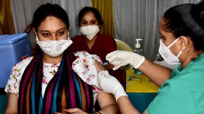 Vaccination drive at KC General Hospital in Bengaluru on Thursday, July 8. (ANI) Vaccination drive at KC General Hospital in Bengaluru on Thursday, July 8. (ANI)