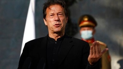 File photo of Pakistan Prime Minister Imran Khan. (AP)